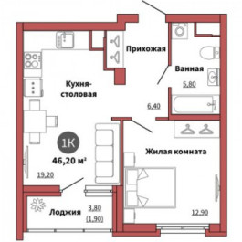 Однокомнатные квартиры в новых жилых комплексах