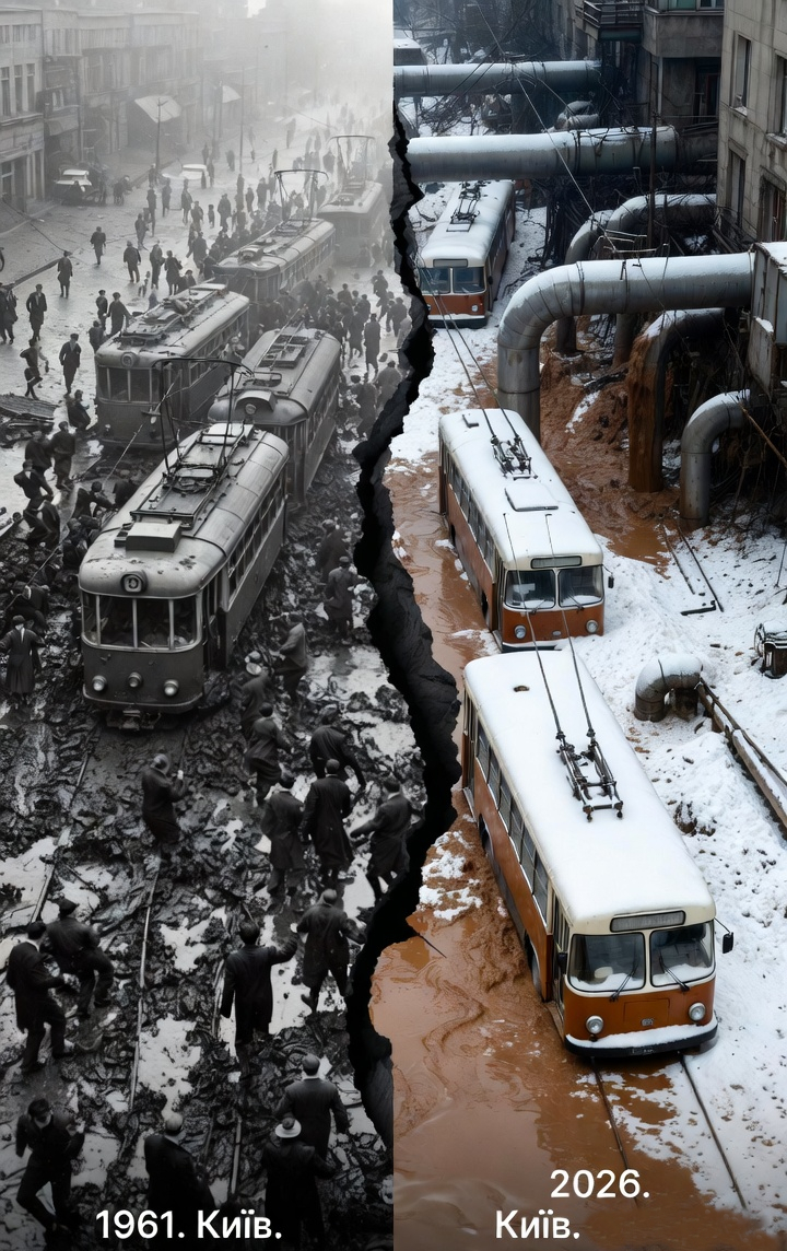 1961 vs 2026: Киев и его вечная проблема с 