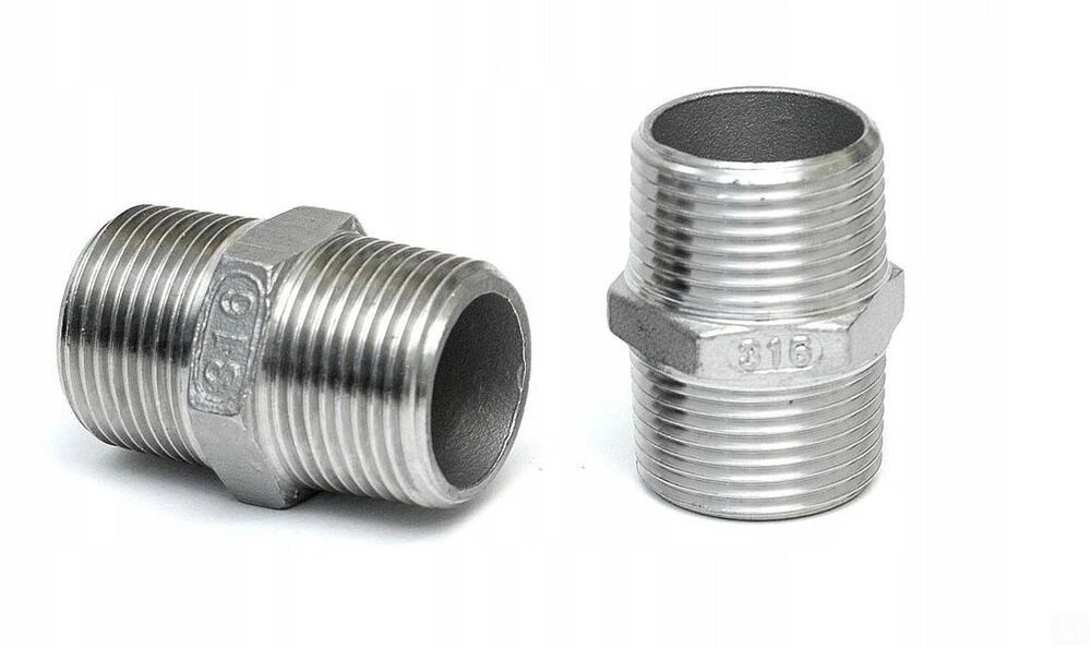 Переходной ниппель нержавеющий