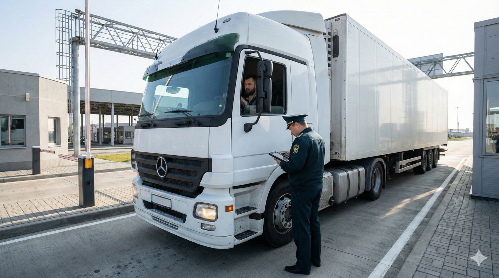 Проверка груза по цифровым данным на границе