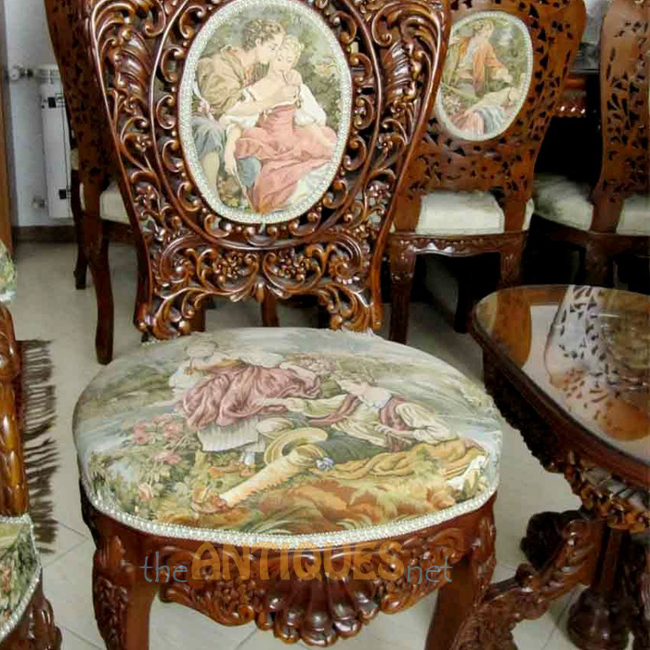 антикварные стулья